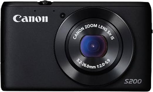 canon 佳能 powershot s200 数码相机(黑色)
