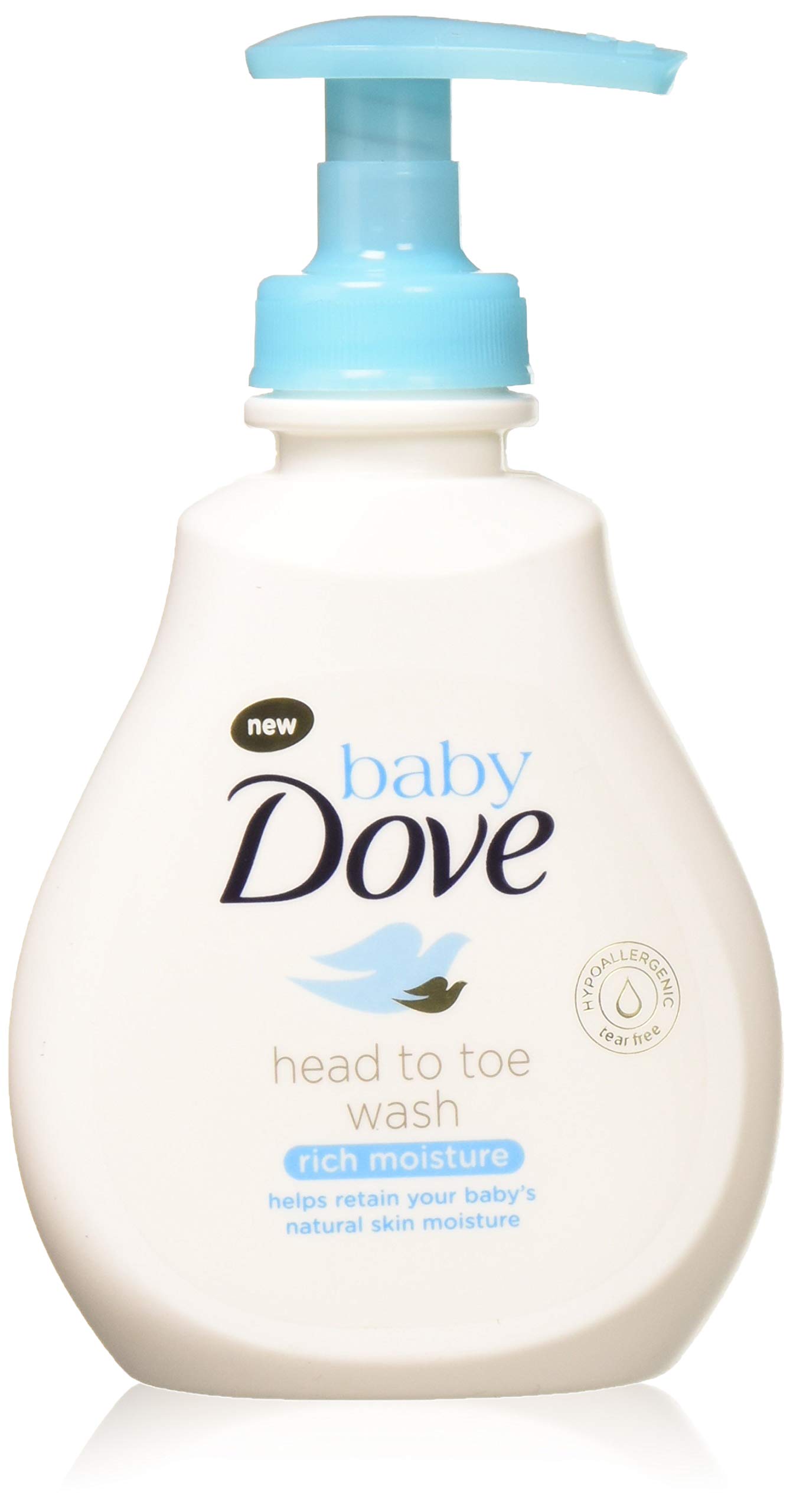 Dove Baby Dove Body Wash, 200ml (6 pieces)