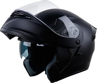 royal r04 全脸翻转模块化摩托车头盔,双遮阳板 - dot 认证