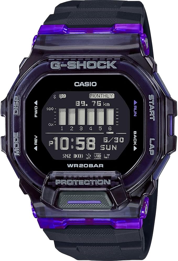 casio 卡西欧 watch gbd-200sm-1a6er 黑色, 黑色, gbd-200sm-1a6er