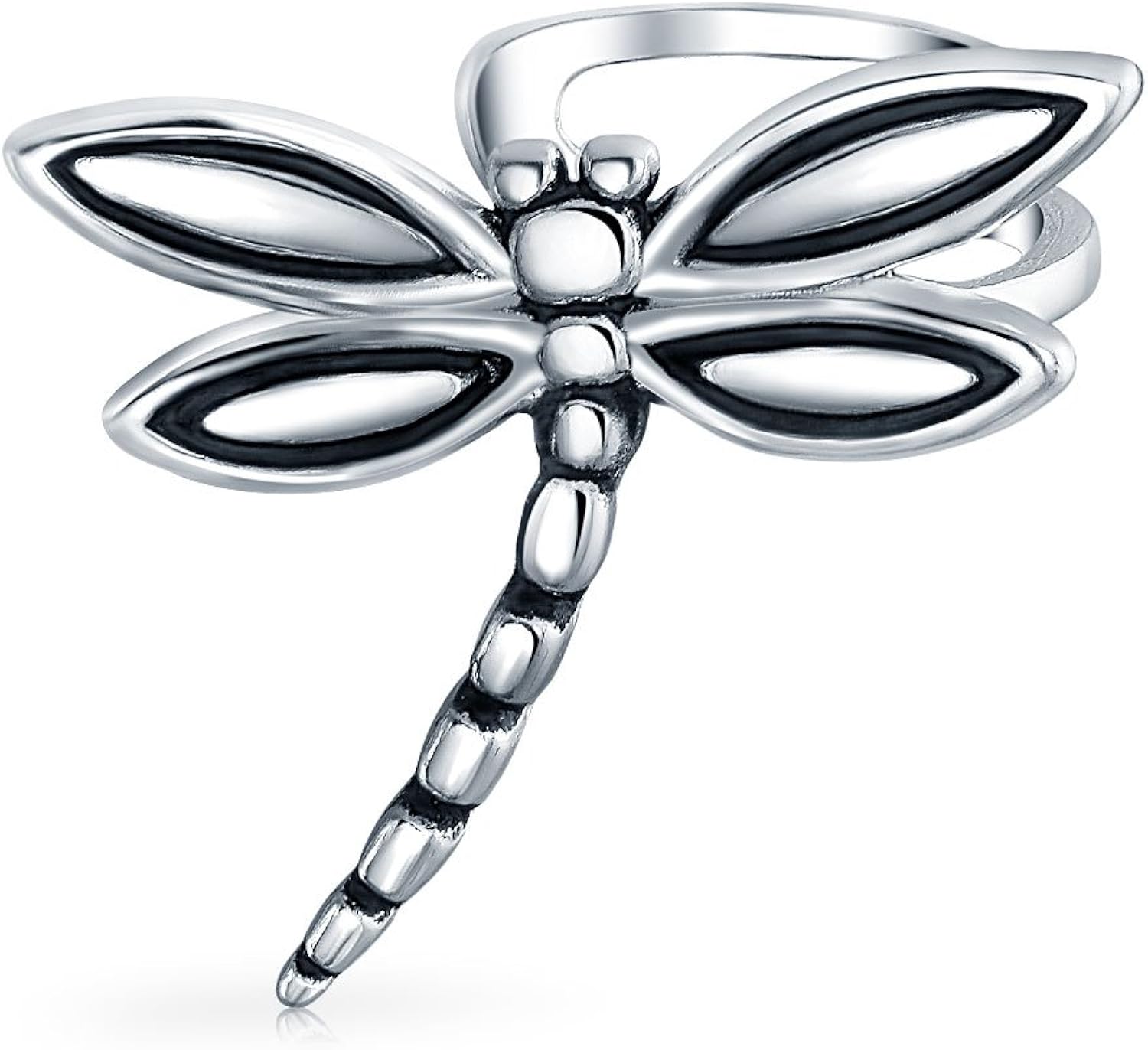 925 银蜻蜓 昆虫 耳朵 耳环 : 亚马逊中国: 珠宝首饰