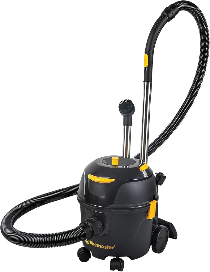 vacmaster d8 袋式真空吸尘器,8 升,强大的低噪音圆筒真空,hepa 13