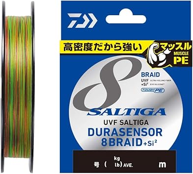 Daiwa 达亿瓦pe 钓鱼线uvf Saltiga Dura 传感器x8 Si2 亚马逊中国 运动户外休闲