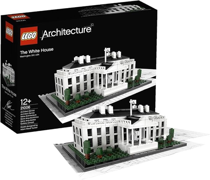 lego 乐高 建筑系列 白宫 21006