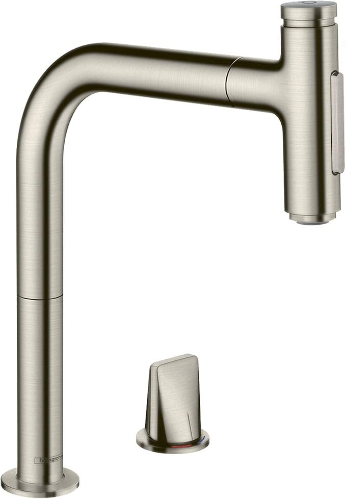 Hansgrohe 汉斯格雅m71 H0 2 孔厨房水龙头 软管盒 可选旋转范围 拉出式喷雾 Hansgrohe 汉斯格雅 价格报价图片 亚马逊中国