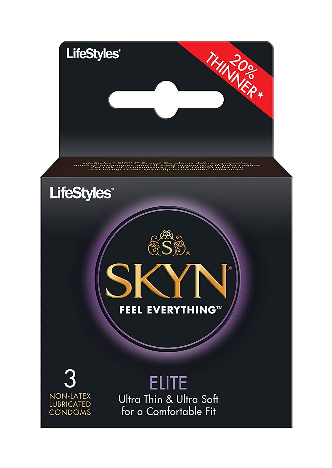 Skyn Elite 3 sets of non-latex lubricated * sets, 3 sets