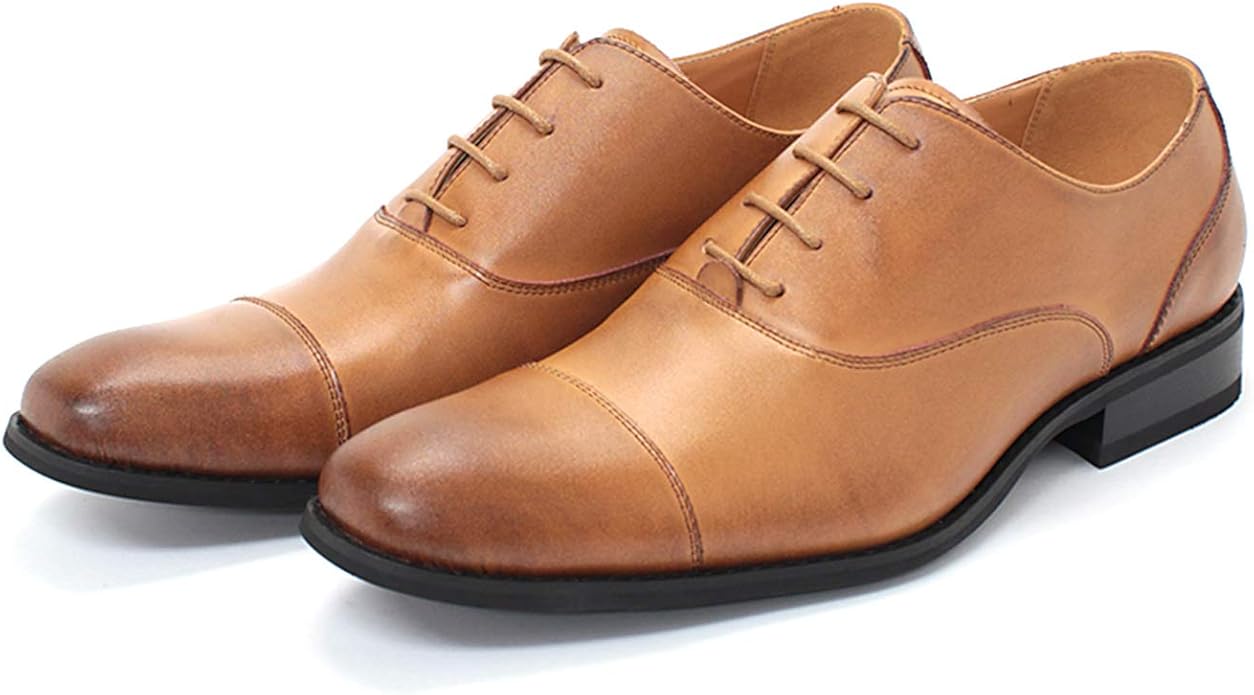 jink 商务鞋 内耳 直筒尖头系带鞋 5872 男士