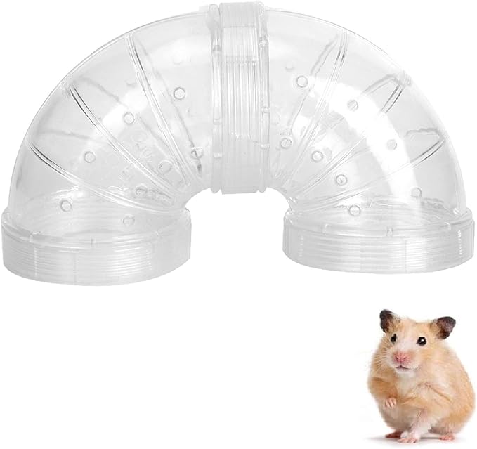 haokaini 仓鼠管隧道塑料耐用可拆卸仓鼠笼外部 diy 管道游戏管通道