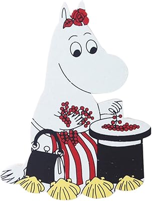 moomin 姆明 aprilmai 木制 磁铁 姆明妈妈 帽子
