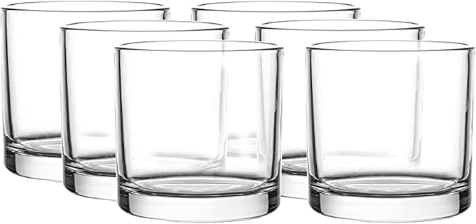 16 厘米玻璃圆柱花瓶,烛台,婚礼和家居装饰装饰中心装饰品,6 件套