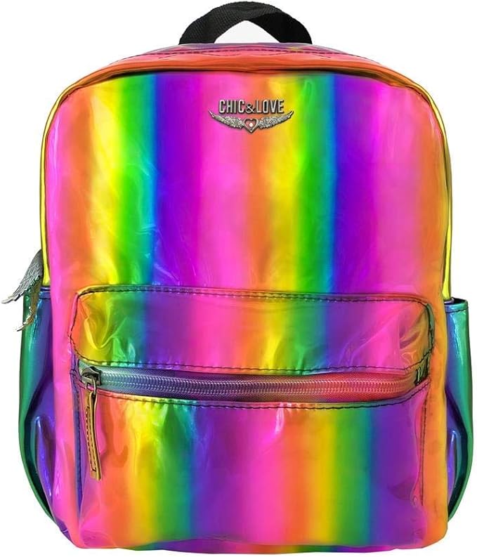 chic &amp; love mc-06-lc 时尚背包,彩虹色
