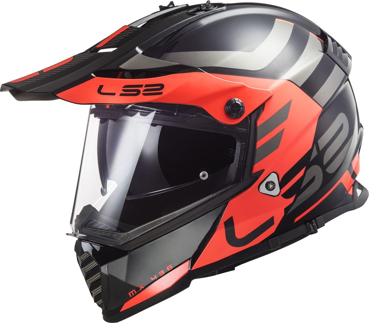LS2 Pioneer Motorcycle Off Road Race Helmet