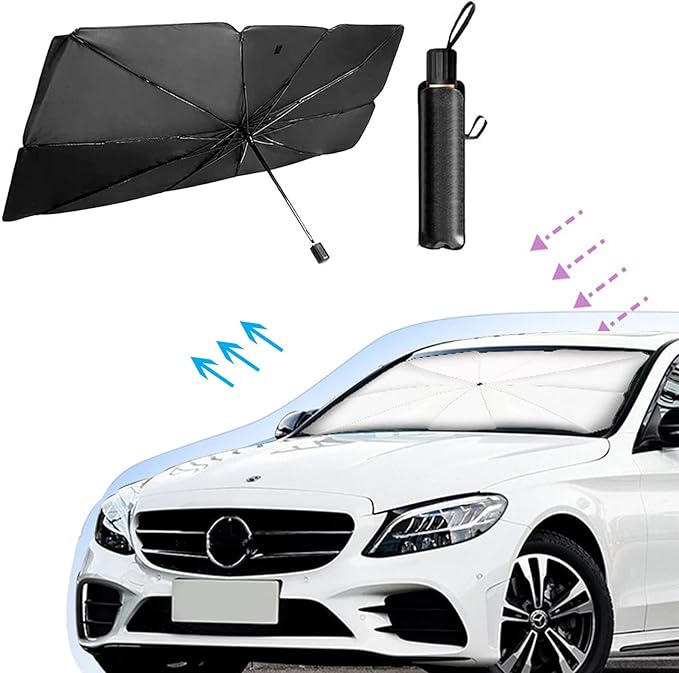 汽车遮阳罩挡风玻璃罩伞挡风玻璃遮阳罩适用于汽车前窗*隔热可折叠