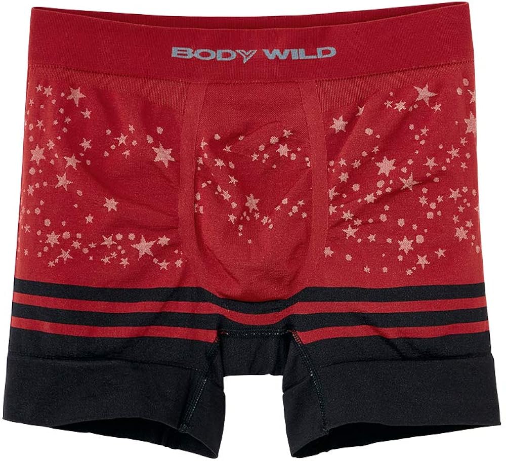body wild 宝迪威德 平角内裤 3d-boxer 吸汗速干 轻便 前闭合 男士