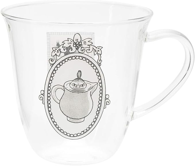 姆明 马克杯 单色 耐热玻璃 日本制造 300毫升 littlemy mm-g12-005