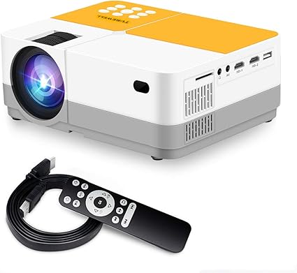 Turewell H3 投影机视频投影仪3600 流明原装7p 液晶迷你投影仪180 英寸 小时支持2k Hdmi Vga Av Usb Sd 卡 耳机兼容电视棒 家庭影院 Ps4 办公用品 亚马逊中国