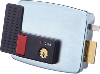 cisa 电锁,12 v,镀锌,银色,11731601,12 伏特