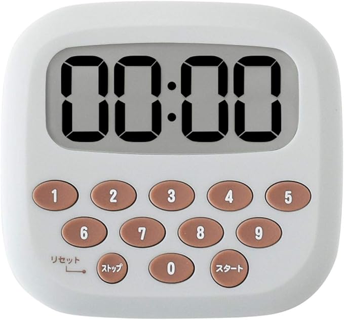 mys 计时器 学习 料理 大屏幕 100分钟计 沟槽少设计 磁铁 带支架 带