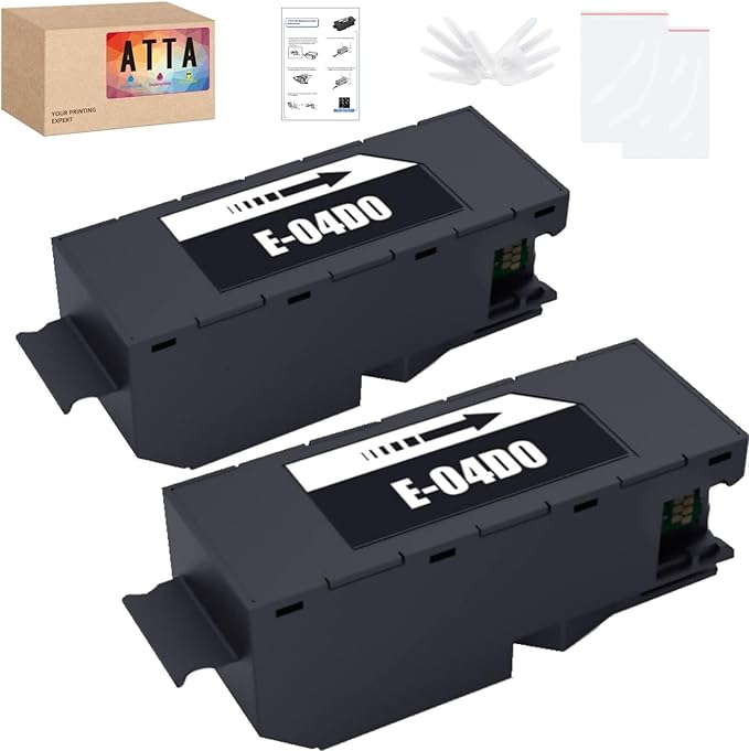 ATTA T04D0 墨水保养盒,兼容 E-04D0 \\/ C13T04D000 \\/ EWMB1 墨水保养盒,适用于