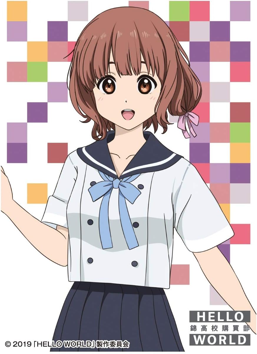 角色卡套电影 Hello World 勘解由小路三铃 En 7 玩具 亚马逊中国