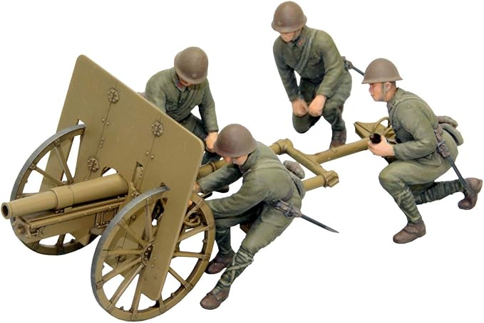 ファインモールド 1/35 日本陆军 四一式山炮 山炮兵 プラモデル fm38