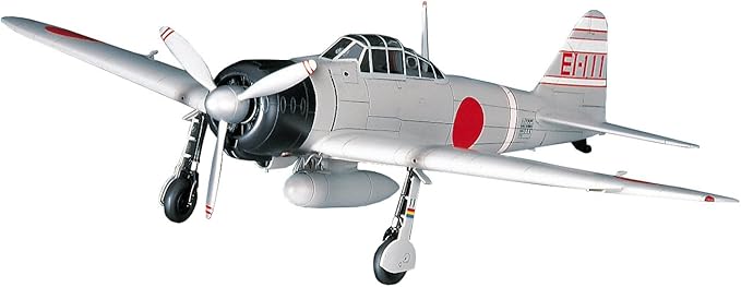 长谷川 1/48 日本* 三菱 a6m2b 零式舰上战斗机 21型 塑料模型 jt43