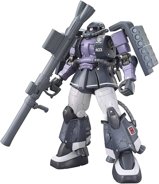 hg 机动战士高达原产地 ms-06r-1a 高移动性 zaku ii(盖亚/捣碎专用