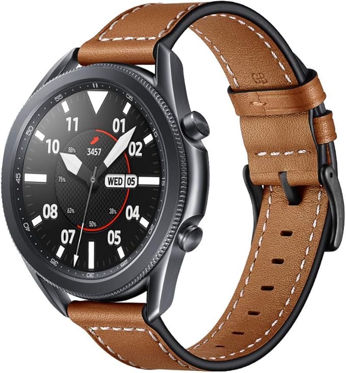 kartice 三星 gear s3经典/frontier 智能手表腕带22 mm 真皮表带替换