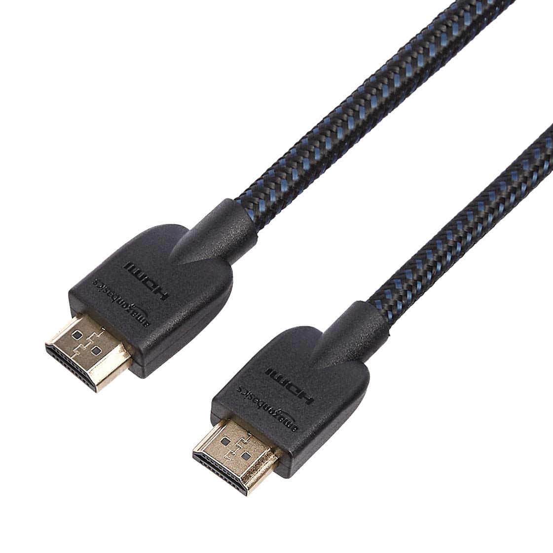 AmazonBasics High Speed HDMI cable (High durability braided Nylon) - 0.9m 5 pieces