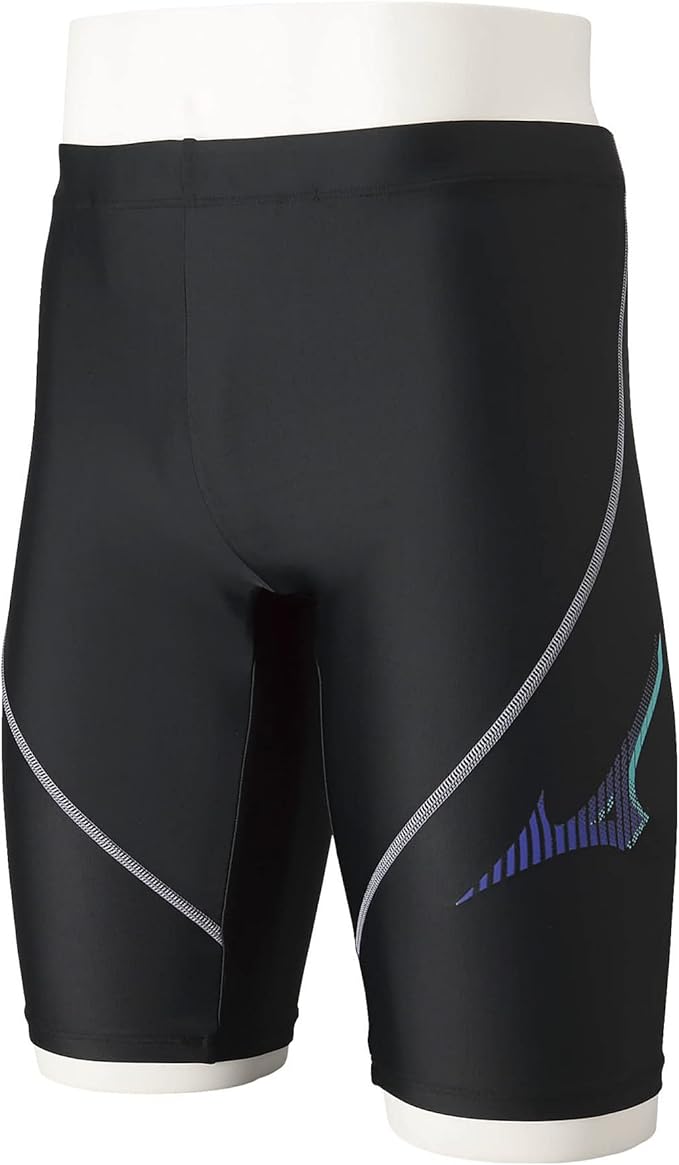 mizuno 美津浓 游泳 健身 泳衣 健身房用 男士 五分紧身裤(下档26厘米