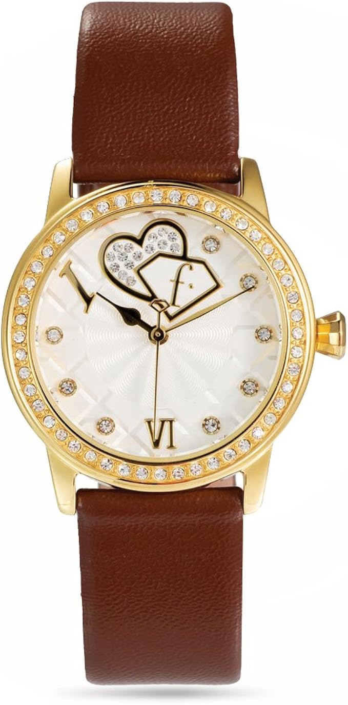 法国fashiontv watch paris 女士手表真皮水钻女表石英表 品牌时尚