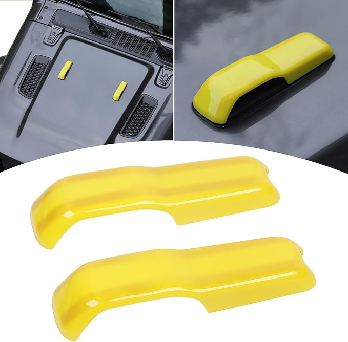 voodonala 连帽铰链盖装饰外部配件装饰适用于 2018-2021 jeep