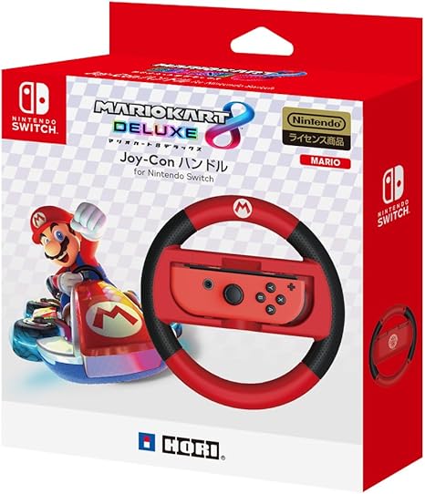 Hori 马里奥赛车8 豪华joy Con手柄适用于任天堂switch 马里奥 亚马逊中国 游戏 娱乐