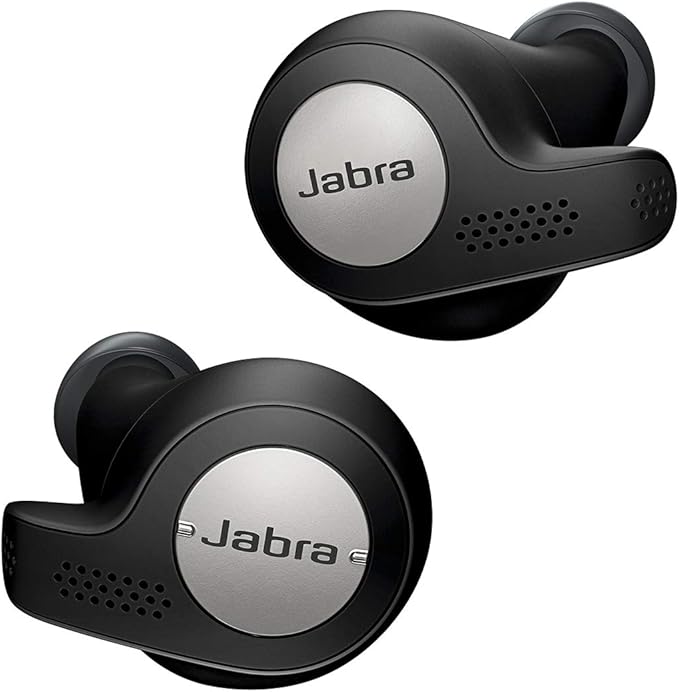jabra 捷波朗 elite active 65t 耳机 – 真正的无线耳机带充电盒 钛