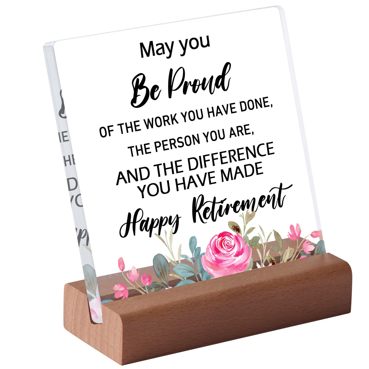 Personalized Memorial Acrylic Plaque - Gift Idea For Dog/Cat/Rabit Lover with up to 3 Pets - I Miss You