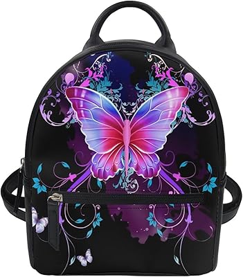 波西米亚蝴蝶设计, one_size, 旅行背包