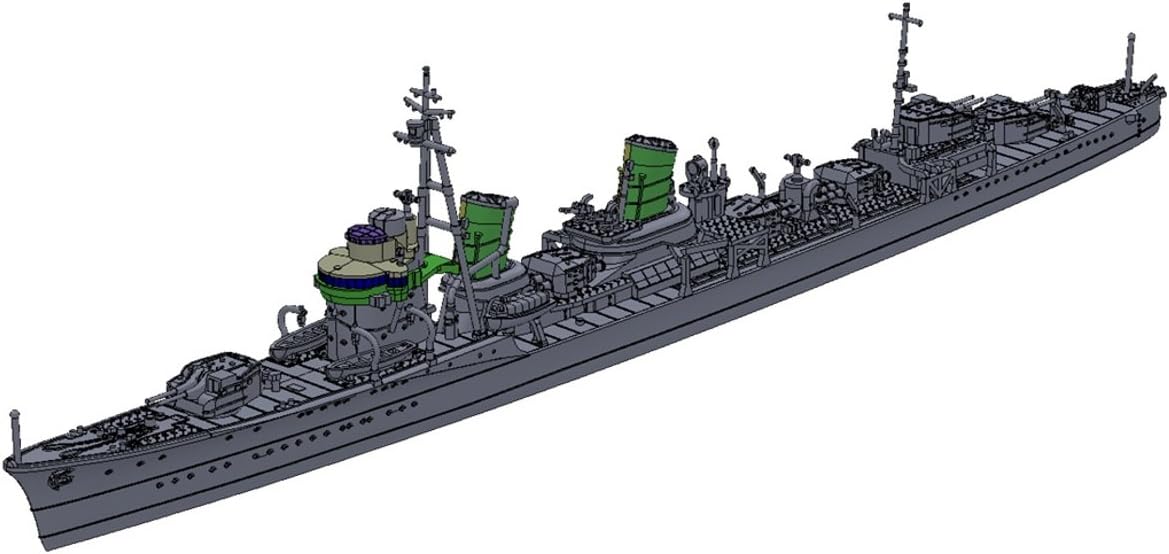 Yama Shi Hobby 1 700 舰艇模型系列特型驱逐舰2型绫波塑料模型nv3r 玩具 亚马逊中国