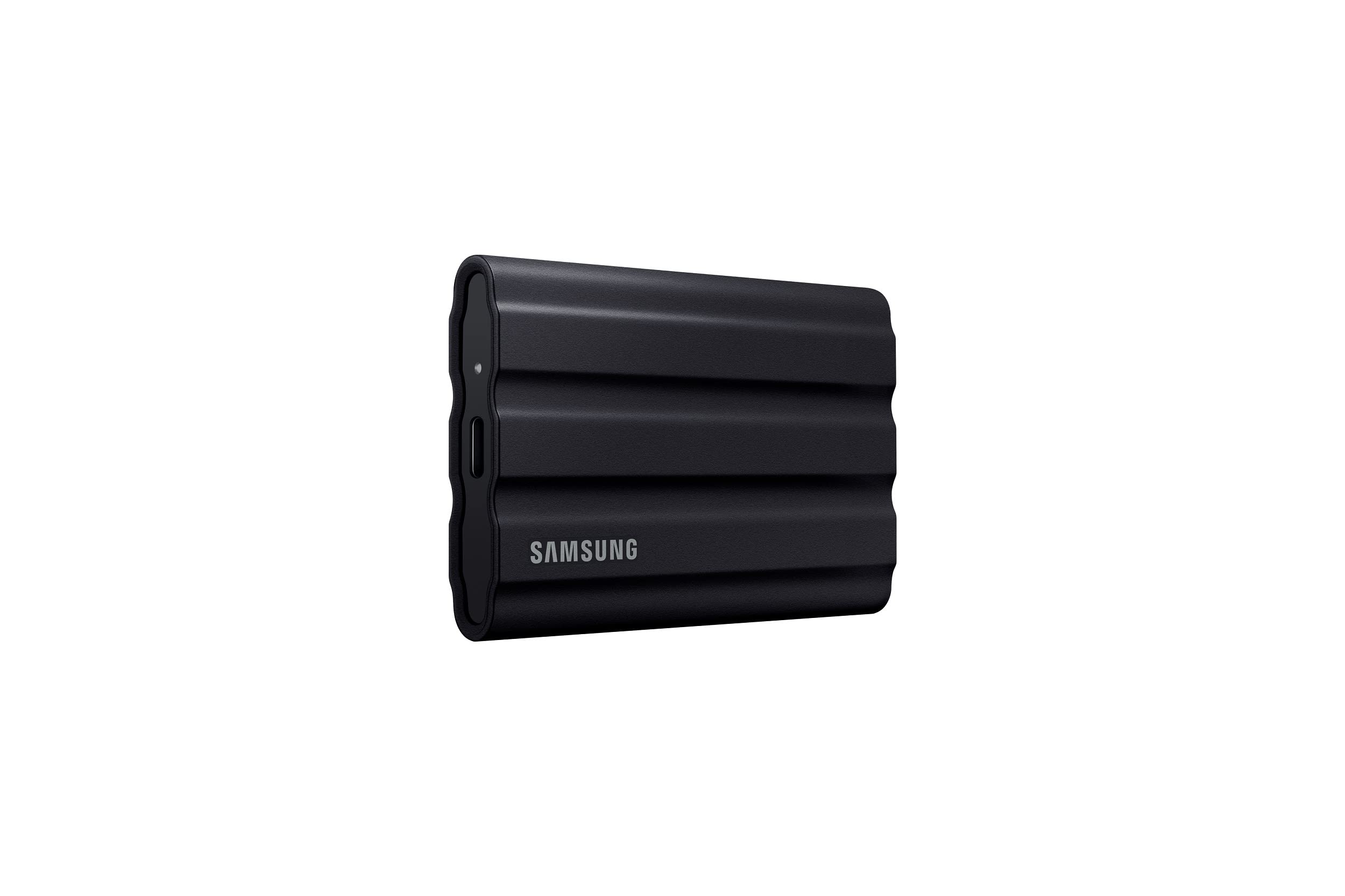 Samsung T7 Shield TB, portable SSD up to 050MB/s, USB.Gen, rugged, IP65 water and dust resistant, suitable for photographers, content creators and games, external SSD (MU-PET0S/AM), black