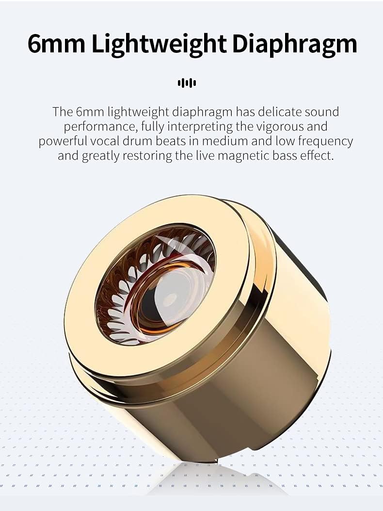 Blon 迷你耳机 H Hifihear Blon Mini Hifi 入耳式监视器 低音入耳式耳机耳塞 带6 毫米轻质振膜动态驱动器和独立镀铜电缆 银色无麦克风 亚马逊中国 小家电