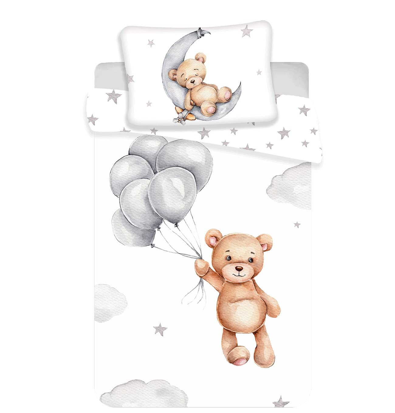 APTEX Baby bedding with teddy 100x135cm * cotton