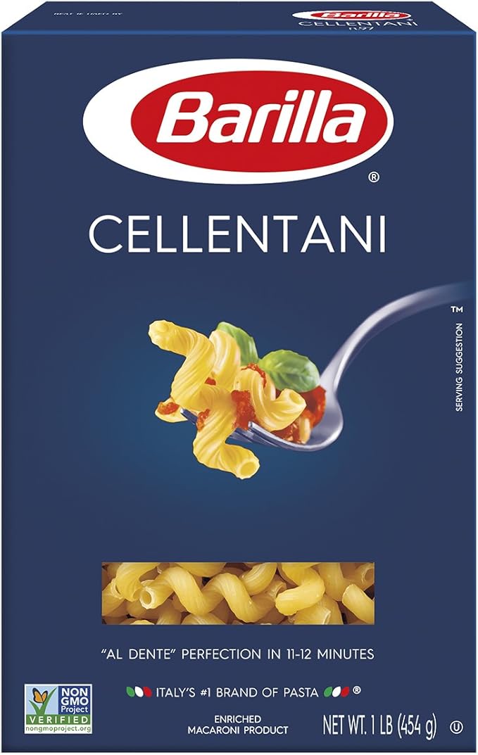 barilla 意大利面, cellentani, 16 盎司(12 包)
