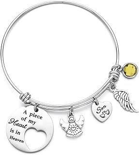 memorial jewelry for loss of son/daughter a piece of my heart is