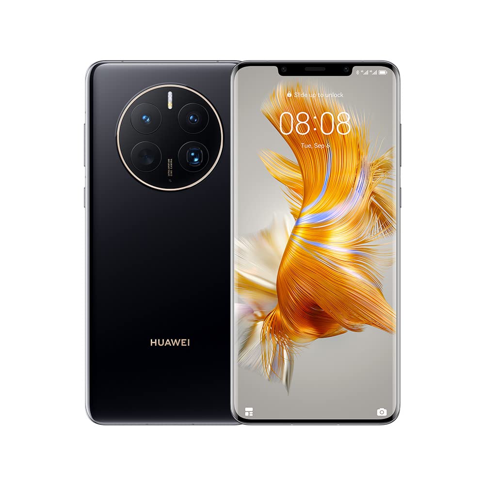 Huawei Mate 50 Pro, Ultra Aperture XMAGE camera, 8GB+256GB, 66W Huawei SuperCharge, 4700 mAh high capacity battery, black, German version