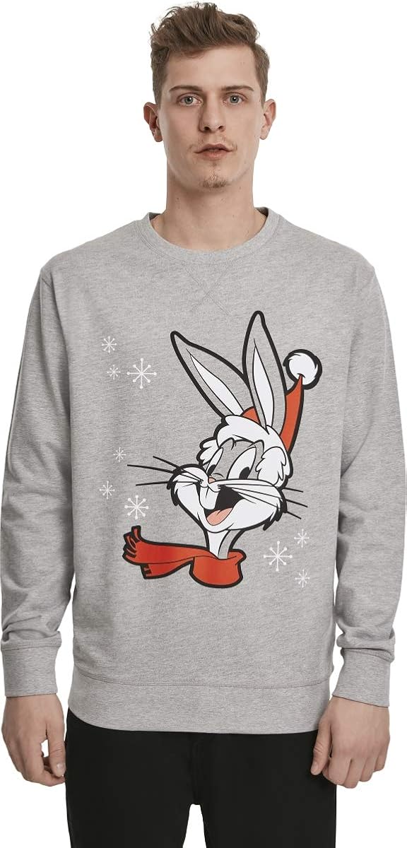 merchcode 男士bugs bunny christmas 圆领运动衫 【merchcode】 服饰