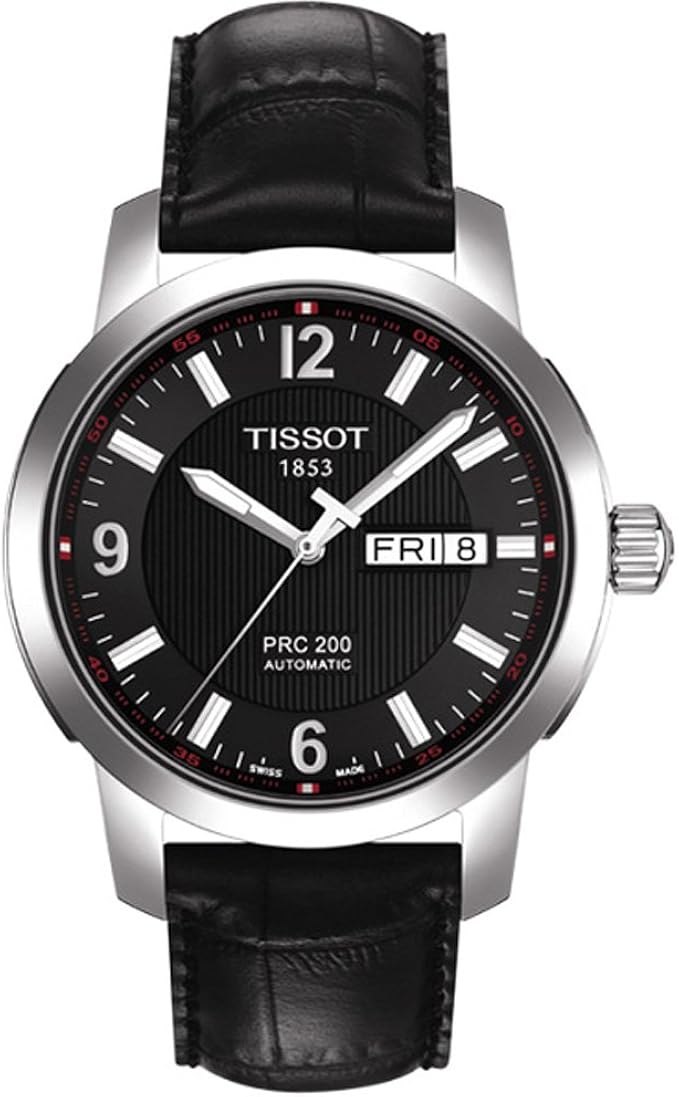 tissot 天梭 瑞士品牌  prc 俊驰200系列机械手表 男士碗表  t014.