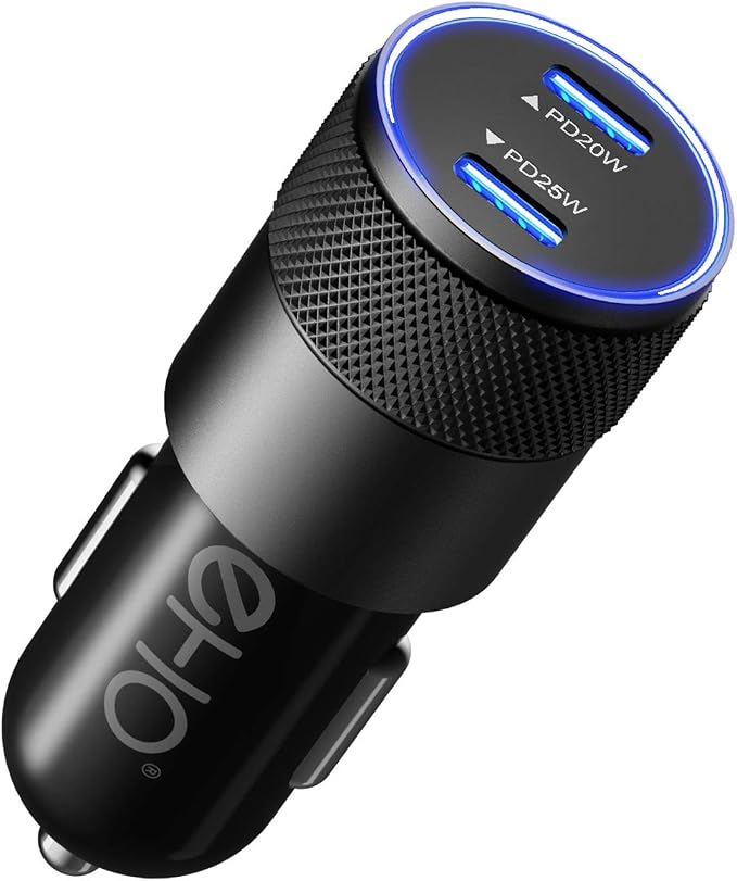 Usb C 车载充电器 Tecknet 5a 30w 快速usb 车载充电器pd Qc4 0 双端口车载适配器 兼容iphone 11 11 Pro 11 Pro Max Iphone Xs Max Xr X 7 Ipad Air Mini Note 9 Galaxy S10 S9 S8ecc01003 灰色 亚马逊中国 手机通讯