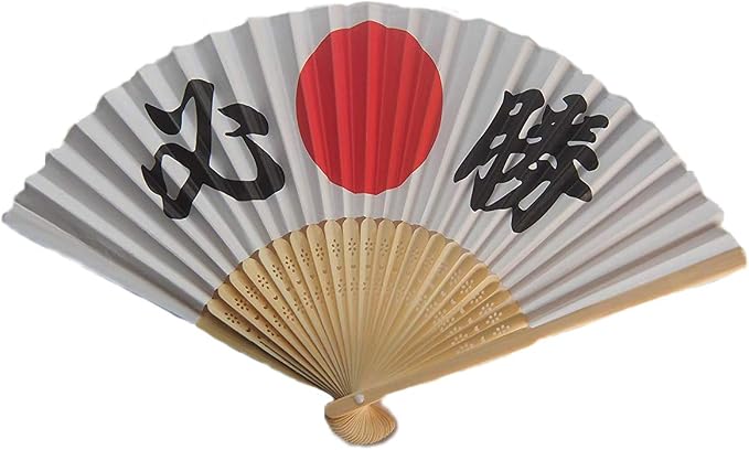 daiso 日本国旗折叠扇 hissho go go 日本国际体育比赛欢呼棒球足球