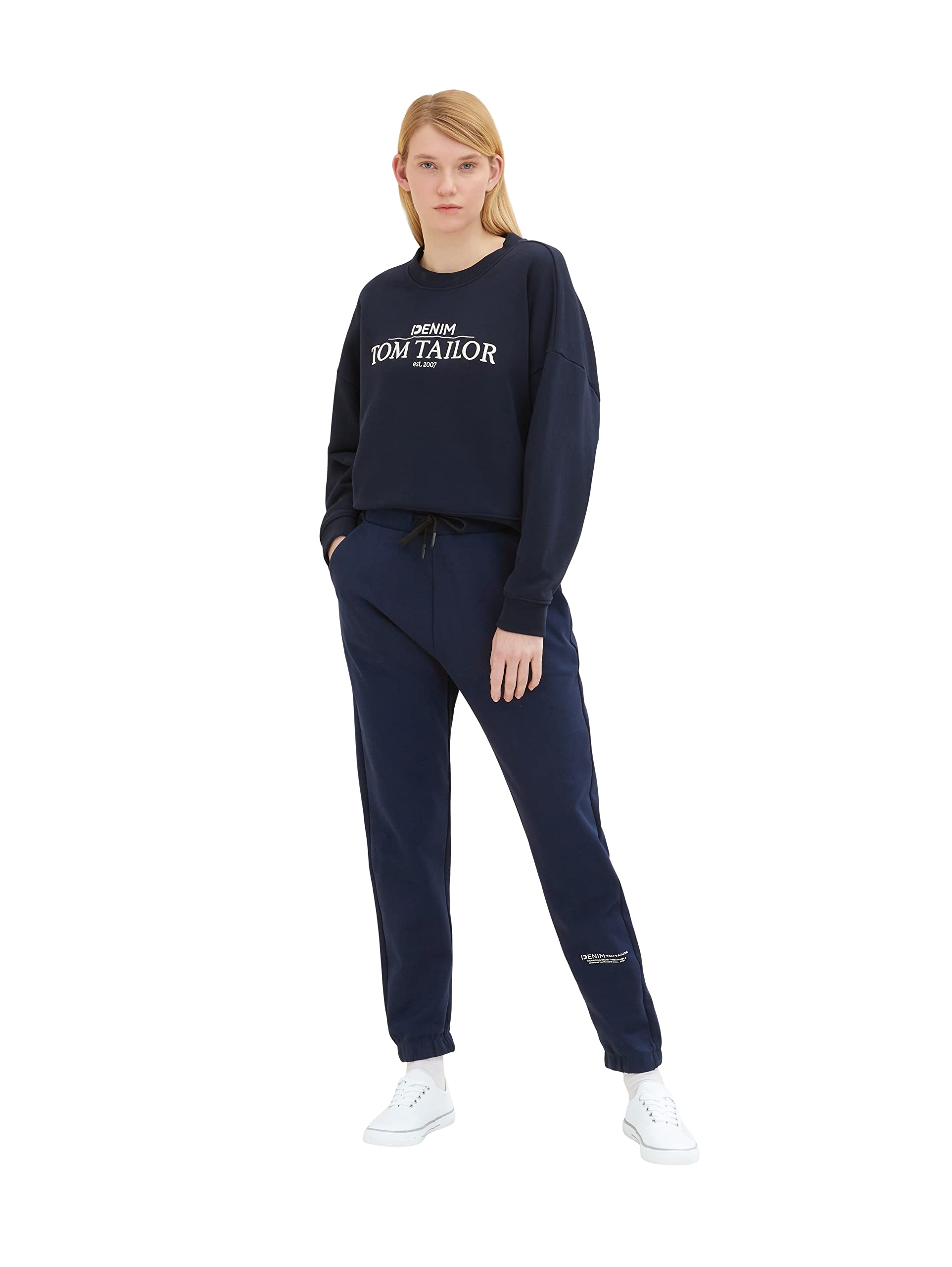 TOM TAILOR Denim sweatpants for men