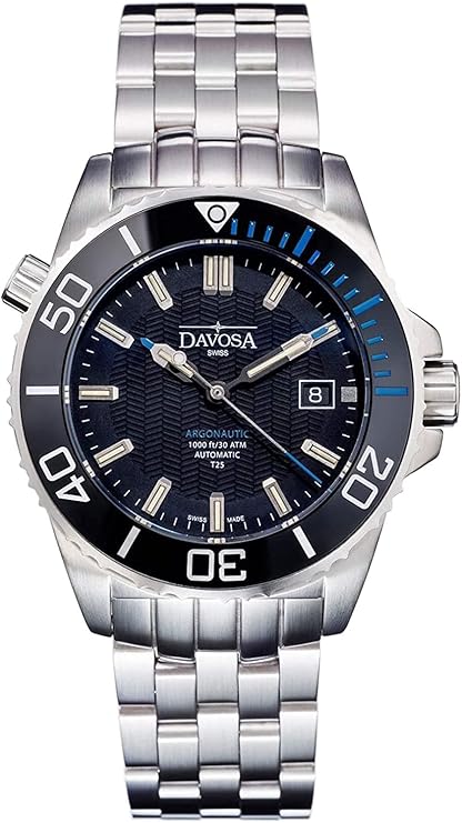 davosa 潜水手表 161.576.40 男士 银色