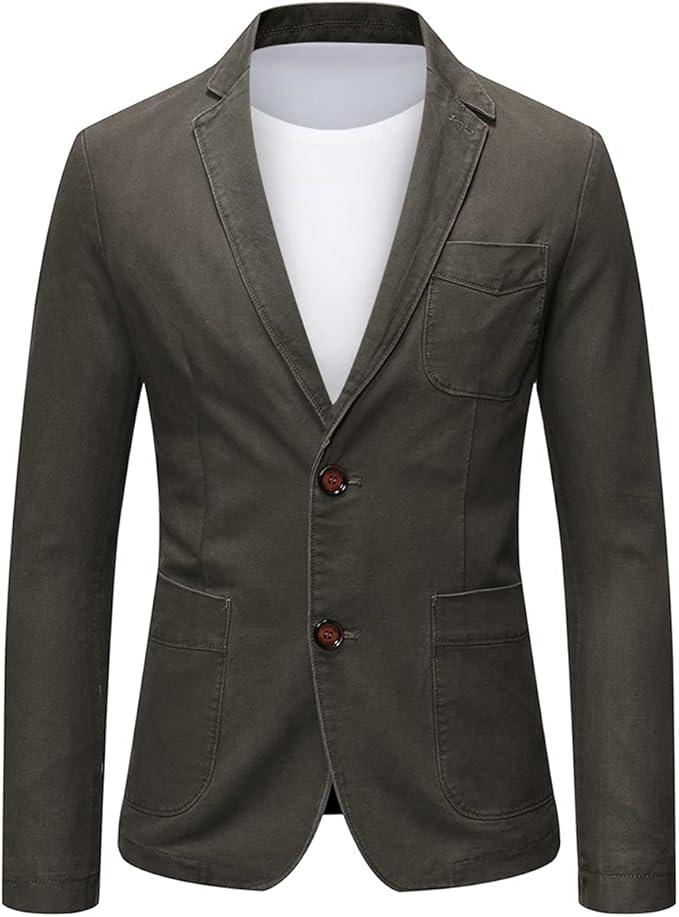 男式修身西装单排扣婚礼西装夹克千鸟格外套